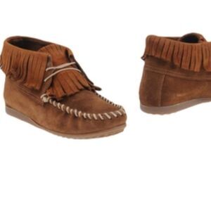 JOYKS “Moccasin” Italian Ankle Booties